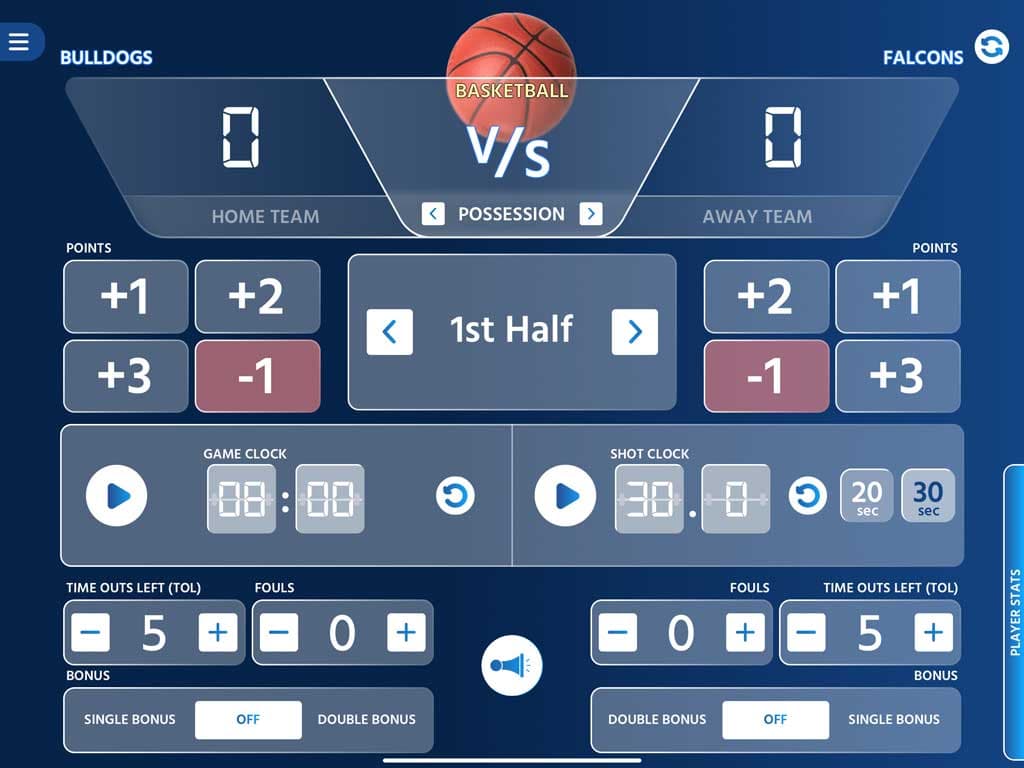 ScoreBuddy controllers for basketball and multiple sports
